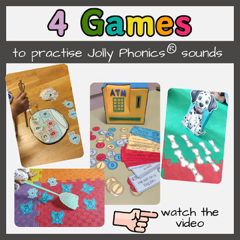Preview of Game to practise Jolly Phonic® sounds with the youngest.