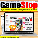 GameStop Short Squeeze: High Interest Reading Comprehensio