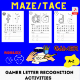 Gamer Letter Recognition Activities From A-Z