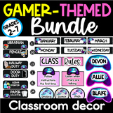 Gamer Themed Classroom Decor Set | Gaming Classroom Decor