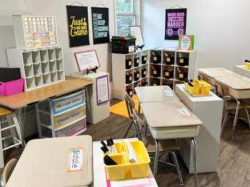 Preview of Gamers Gonna Learn Theme Organized Teacher's Tool Kit + Decor Pack