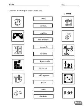 ESL video games vocabulary worksheets - ESL Vault