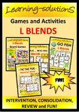 Games and Activities - Beginning L BLENDS