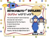 Games and Word Work for Vowel Dipthongs: AU and AW