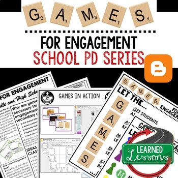 Preview of Games for Engagement Teacher PD Series