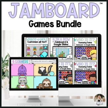 Preview of Games for Jamboard™ and Google Slides™ Community Building