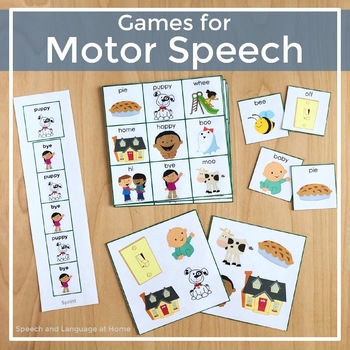 Preview of Games for Motor Speech