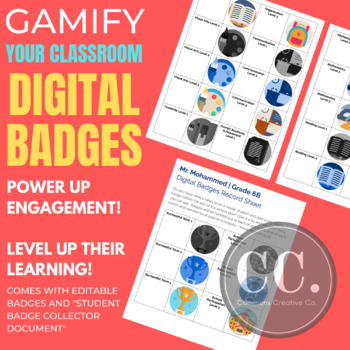 Preview of Gamify Your Classroom With Digital Badges!