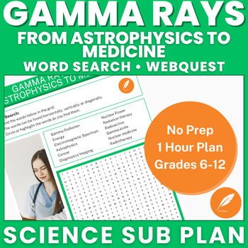 Preview of Gamma Rays Radiation: EM Spectrum (NO PREP) Science Light Waves Sub Word Search+