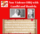 Non-Violence DBQ with Gandhi and Mandela