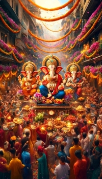 Preview of Ganesh Chaturthi: Divine Festival Poster