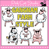 Gangnam Farm Style Clip Art - Personal & Commercial Use