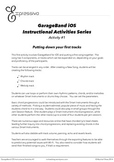GarageBand iOS Instructional Series - Activity 1