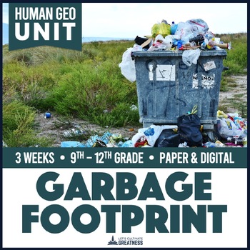 Preview of Garbage Landfills Recycling Plastic Unit Print & Digital