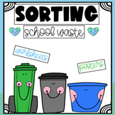 Garbage, Recycling & Compost Bin Sorting - Worksheets & Cl
