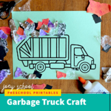 Garbage Truck Craft, Trash Collector, Trashy Town, Communi