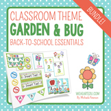 Garden/Bug Themed Classroom Decor & Back-to-School Essenti