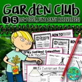 Garden & Nature Club Activities {15 fun, easy, low-cost ac