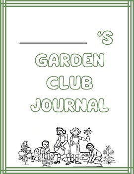 Preview of Garden Club Journal Cover