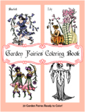 Garden Fairies Coloring Book