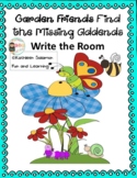 Garden Friends Find The Missing Addends Write the Room