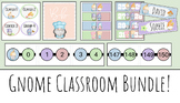 Preview of Garden Gnome Classroom Decor Bundle