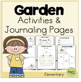 Garden Activities and Journaling Pages