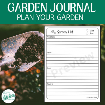 Preview of Garden Journal | Garden Planner