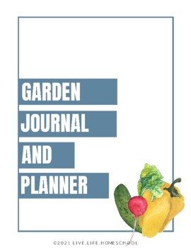 Preview of Garden Journal and Planner