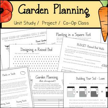 Preview of Garden Planning - Unit / Co-Op / Project