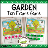 Garden Plants Ten Frame Game  (Pre-K + K Math)