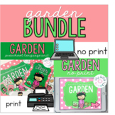 Garden Preschool Language Bundle (Print & No Print