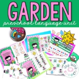 Garden, Flowers, Plants Preschool Language Unit for Speech