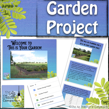 Preview of Garden Project - Semester Project - Digital Distance Learning