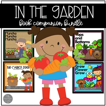 Preview of Garden Theme Book Companion Bundle with Bonus Tops and Bottoms Flip Books!