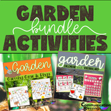 Garden Theme Vocabulary Calendar and Games Bundle