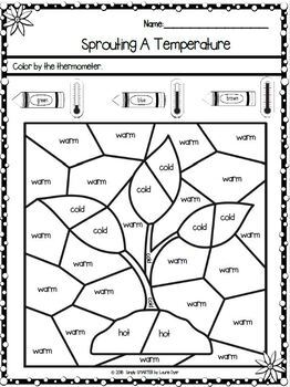 garden themed kindergarten math and literacy worksheets