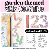 Garden Themed Skip Counting Posters
