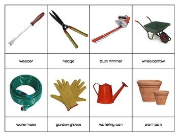 Garden Tools by My Teaching Inspiration | TPT