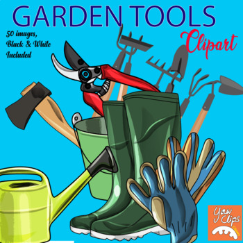 Preview of Garden Tools clipart