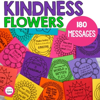 Preview of Garden of Kindness - Kindness Activity- Kindness Flowers - Kindness Project