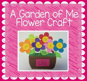 Garden of Me Flower Craft by Kendra's Kindergarten | TpT