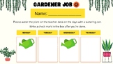 Gardener Class Job Checklist