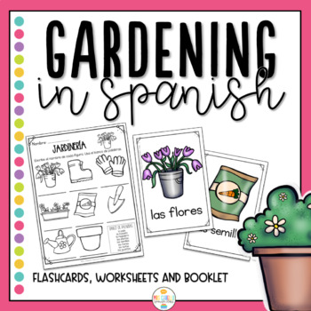 Preview of Gardening Activity Pack in Spanish - Jardineria