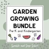 Gardening Growing Bundle Spring and Summer 7 Printables