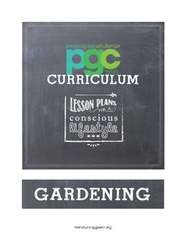 Preview of Gardening Lesson Plan