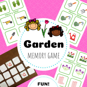 Preview of Gardening Memory Game