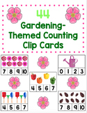 Gardening Themed Counting Clip Cards: Creative Curriculum 