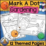 Spring Gardening Bingo Dot Dauber Worksheets - Do-A-Dot Ma