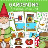 Gardening Themed Preschool Math and Literacy Centers
